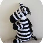 Crochet Pattern, Zebra Amigurumi Toy - Crochet Tutorial ...