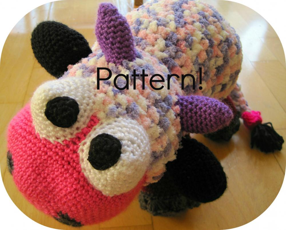 Crochet Pattern, Cow Amigurumi Toy - Crochet Tutorial PDF ...